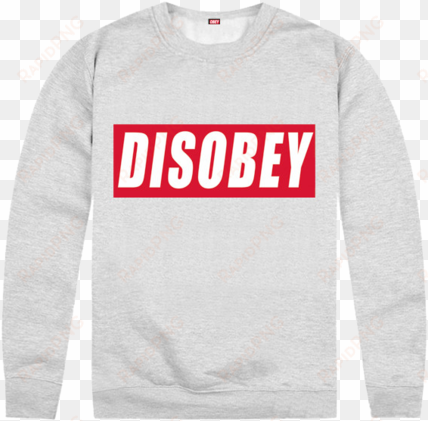disobey sweater - long-sleeved t-shirt