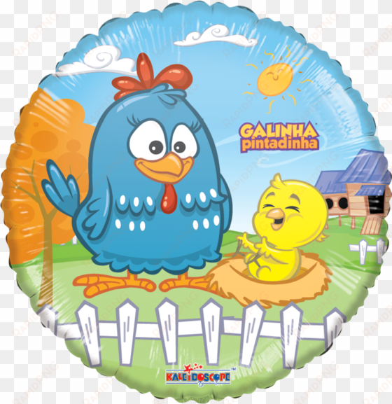 disponible en - - papel arroz galinha pintadinha redondo