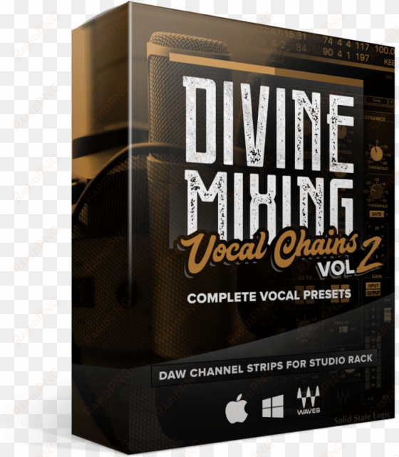 divine mixing vocal chains v2 box - multimedia software