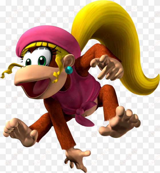 dixie kong - donkey kong dixie kong