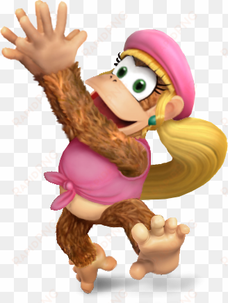 dixiekongssbh - smash bros dixie kong render