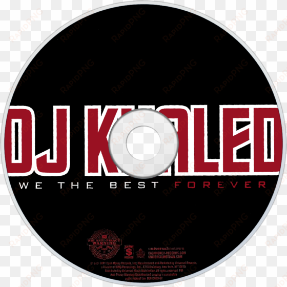 dj khaled we the best forever cd disc image - dj khaled we the best forever cd