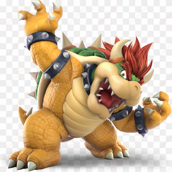 do any characters have renders that are based on official - super smash bros ultimate bowser render