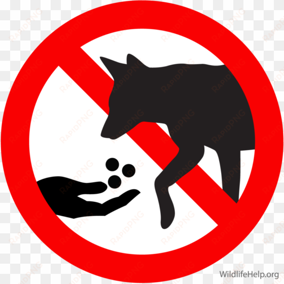 do not feed dog clipart coyote german shepherd puppy - don t feed animals