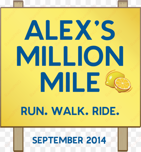 do you know about alex's lemonade stand foundation - alex's lemonade stand