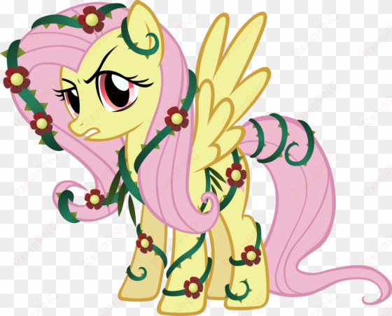 doctor-g, evil, fluttershy, idw, idw showified, poison - my little pony fluttershy evil