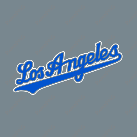 dodgers logo vector item clipart - los angeles clippers vector