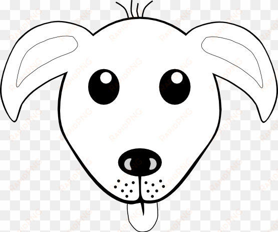 dog 1 face grey black white line animal, ing sheet, - dog mask clipart black and white