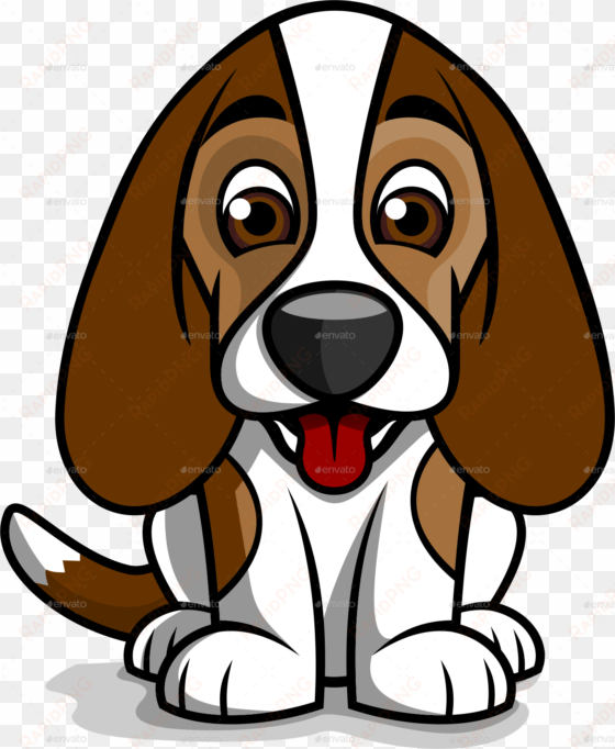 dog beagle by dzenhar - transparent background cartoon beagle