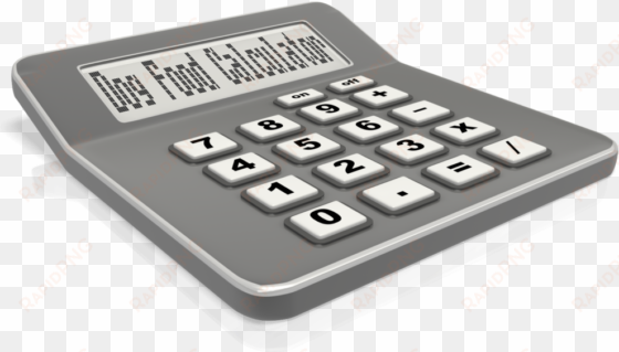 dog food calculator - calculator