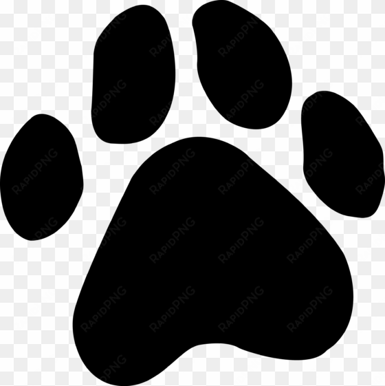 dog footprint png clip transparent library - dog paw print png