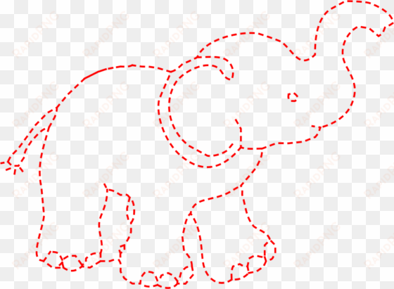 doing a centerline trace, with detail cranked up high, - dotted pictures of elephant