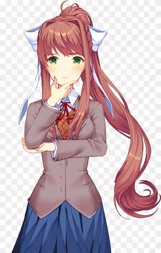 doki doki thinking club - monika's writing tip of the day