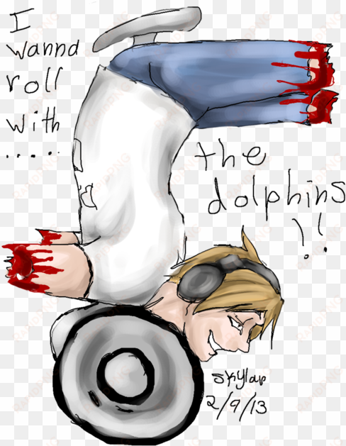 dolphins, happy wheels, and pewdiepie image - pewdiepie