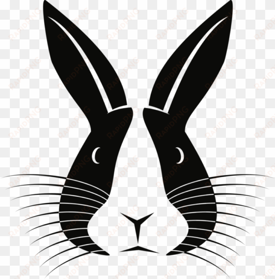 domestic rabbit hare european rabbit silhouette - silhouette rabbit