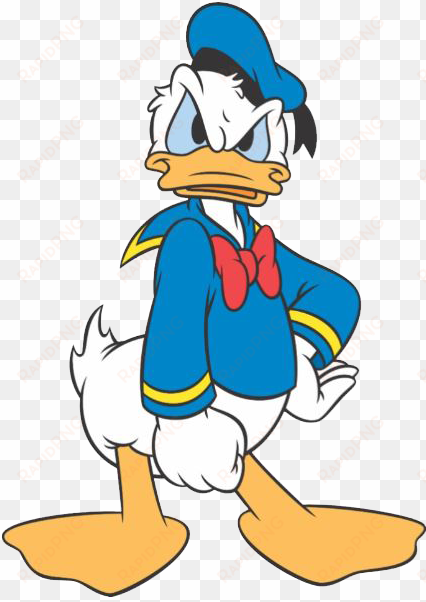donald duck angry clipart - donald duck angry face