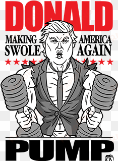 donald pump make america swole again