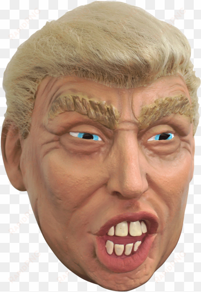 donald trump mask with hair - donald trump face no background