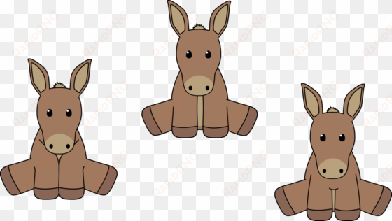 donkey horse mule computer icons drawing - donkeys clipart