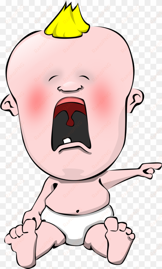 don't cry baby cry - crying baby cartoon transparent