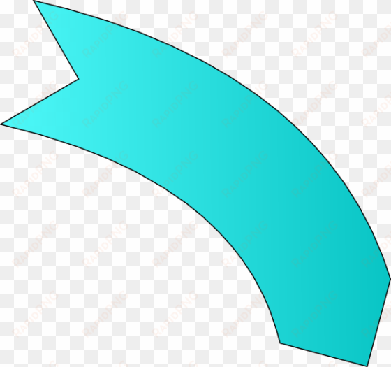 doodle arrow free content clip art - turquoise arrow