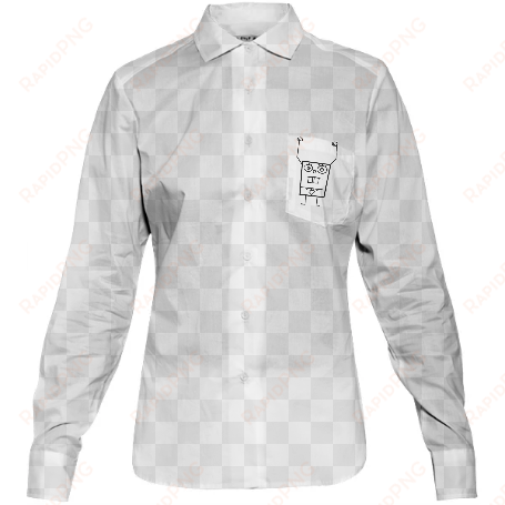 doodle bob $82 - black formal shirt png