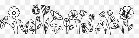 doodle flower png - drawing