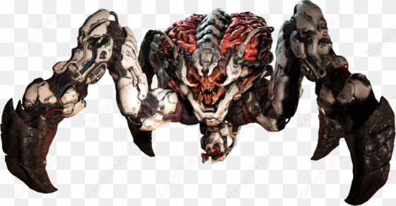 Doom Spider Boss Header - Doom 2016 Board Game transparent png image