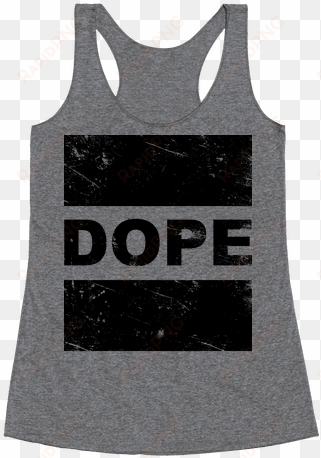 dope racerback tank top - naruto workout shirt