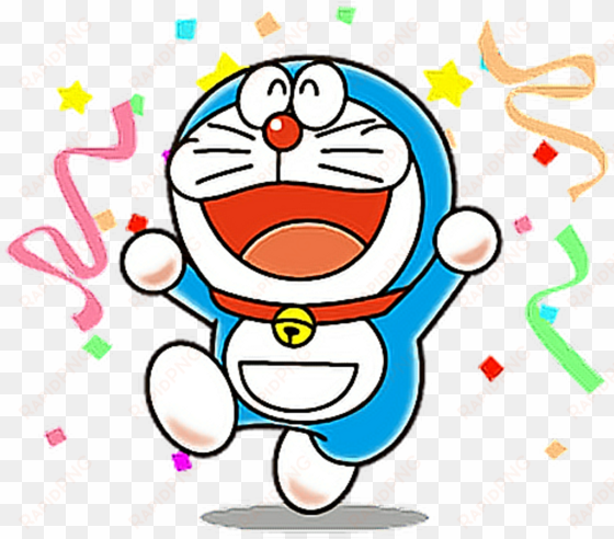 doraemon transparent collage - doraemon party png