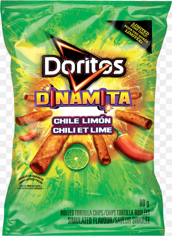 doritos clipart flavored - doritos dinamita chile limon