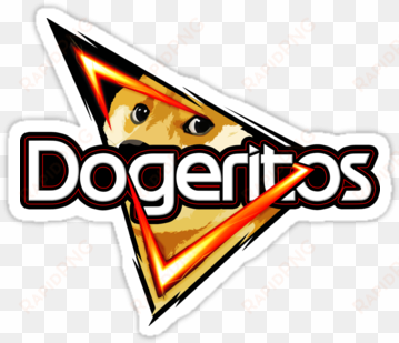 "doritos "dogeritos" doge logo" stickers by doge21 - mlg doritos stickers