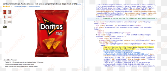 doritos tortilla chips next to html code alt text - frito-lay variety pack, classic mix, 30 pack- 51.5