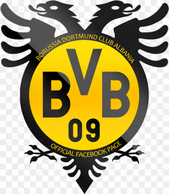 Dortmund Crest Png Stock - Black Eagle Albania Flag transparent png image