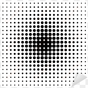 dot pattern in circle