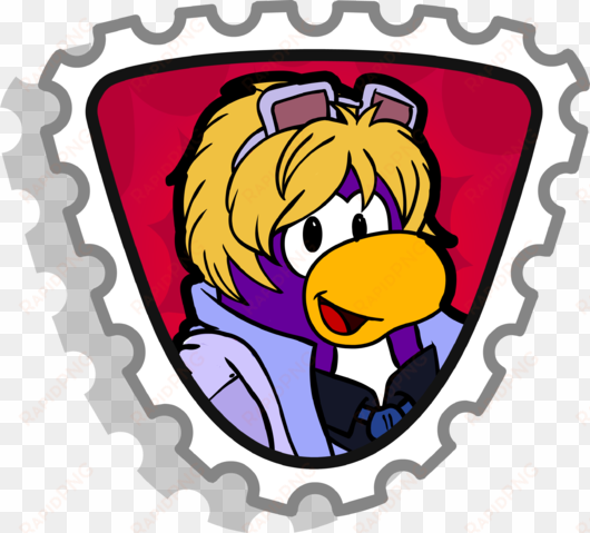 dot stamp - club penguin sensei stamp