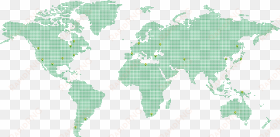 dotted background map - one color world map gradient