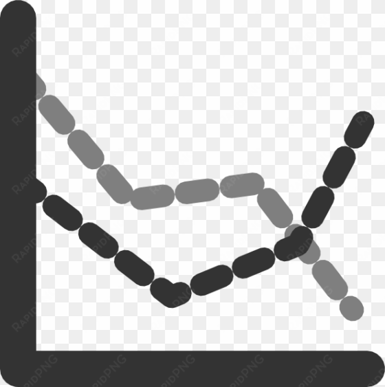 dotted lines graph clipart png for web