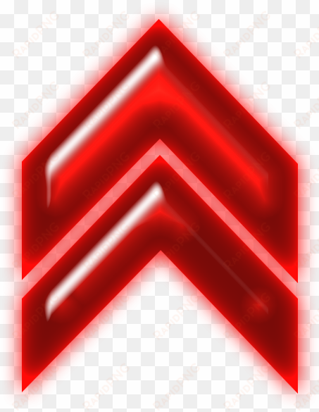 double arrow neon red up - neon arrow red png