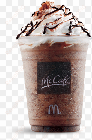 double chocolate frappé - mccafe double chocolate frappe