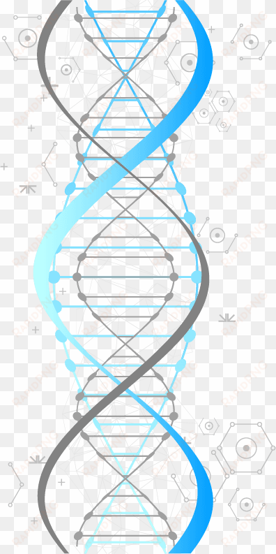 double helix dna - illustration