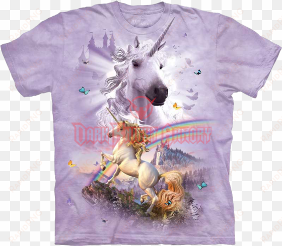 double rainbow unicorn t-shirt - mountain unicorn t shirts