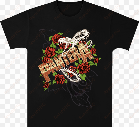 double tap to zoom - official pantera tee mens