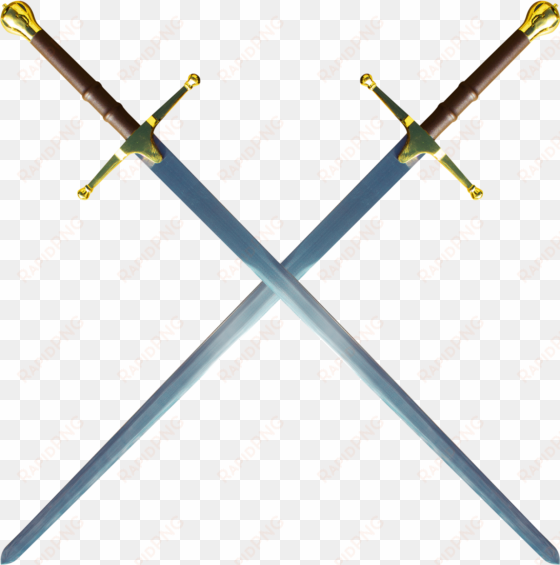 double william wallace sword - double gold sword png