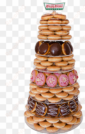 doughnut-tower - krispy kreme wedding tower