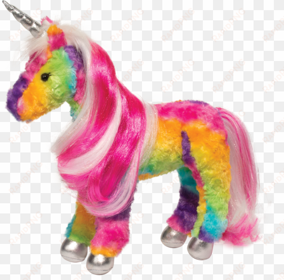 douglas joy rainbow unicorn - rainbow unicorn plush