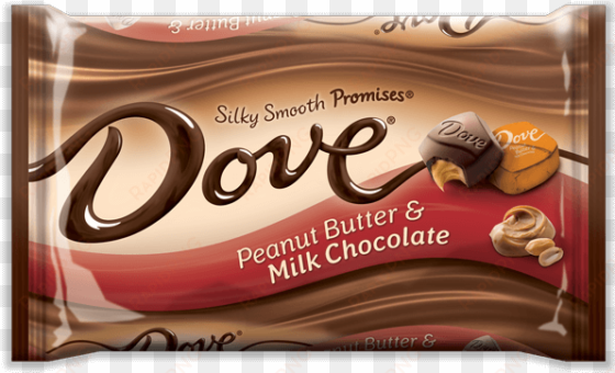 dove promises silky smooth peanut butter milk chocolate