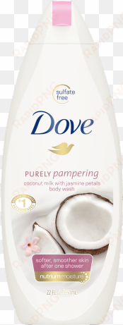 dove purely pampering coconut with jasmine body wash - dove deeply nourishing body wash 250 ml
