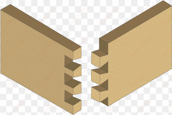 dovetail joint - dovetail wood joints png