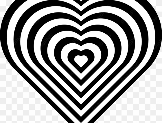 Download Black And White Heart - Love Heart Colouring Pages transparent png image